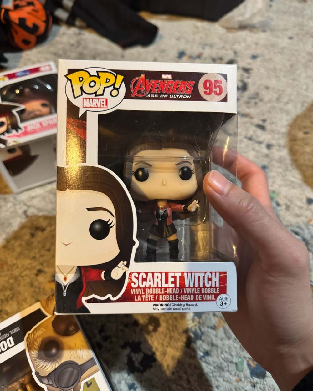 Funko Pop Marvel Vingadores Feiticeira Escarlate Wanda 95
